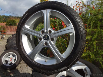 Octavia, Golf, Passat, Superb - zánovní zimní alu kola 17" - 3