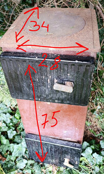 Funkční kamna Petry za odvoz - 3