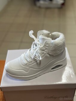 Damske zimni boty , s kožíškem uvnitř - 3