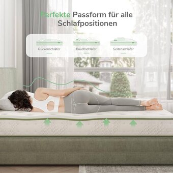 Matrace Gel Memory Foam - 3