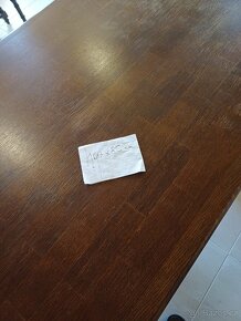 Dubový stůl a židle - 3