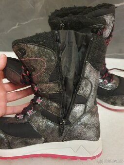 Dětské dívčí sněhule 4F, velikost 37, jako nové - 3