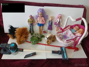 Panenky výbava nosítko koníci atd ceny dle fotek - 3