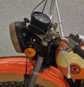 ČZ enduro - držáķ odrazky - 3