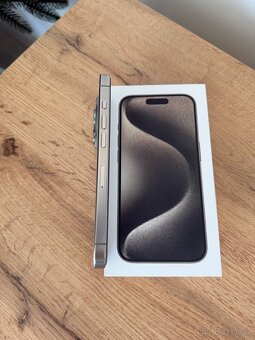 iPhone 15 Pro 256GB Natural Titanium 88% TOP stav - 3
