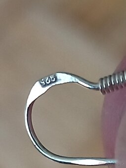 Stříbrné náušnice - 3