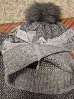 Nová dámská čepice a velká šála - 3