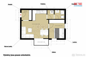 Pronájem bytu 2+kk, 46 m², Zbůch, ul. Brigádnická - 3