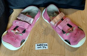 Fare Bare sandály růžové vel. 34 - 3