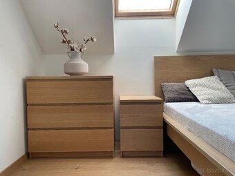 Nábytek série MALM, postel 160x200, komody - 3