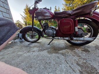 Jawa-ČZ 150 typ 352 (1955) – s doklady + náhradní díly - 3