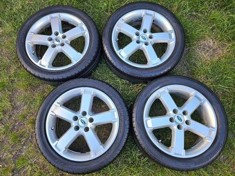 Kompletní letní originál Alu kola FORD - 205/50 R17 - 5x108 - 3
