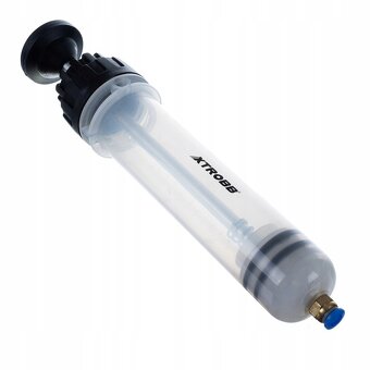 STŘÍKAČKA NA ODSÁVÁNÍ OLEJE 200ml VČETNĚ DVĚ HADIC + ZÁSTRČE - 3