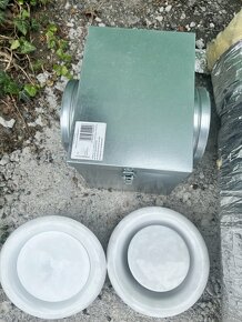 Set s krbovým ventilátorem na rozvod horkého vzduchu - 3
