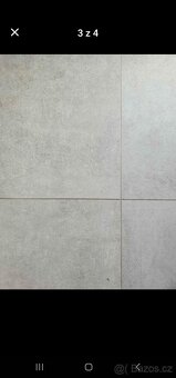 Luxusní dlažba Plain Cinder 120x120cm, celkem 4 m2. - 3