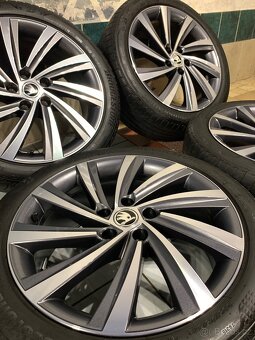 Alu kola Škoda R18 5X112 LETNÍ PNEU 225/45 R18 PERSEUS - 3