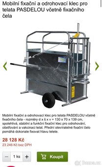 Fixačni klec na telata - 3