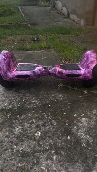 Prodám hoverboard fialová galaxie - 3