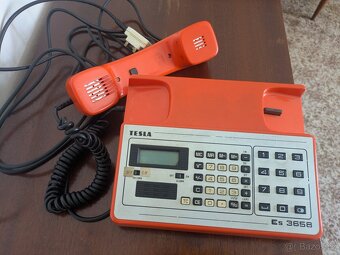 Prodám retro tlačítkový telefon Tesla ES 3658 - 3