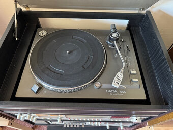 SABA setava-receiver 9241+tape deck 936+gramofon 900 - 3