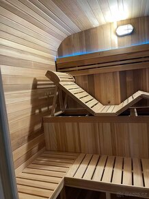 Luxusní Fínska sauna z cedru pro 4-6 osob. - 3