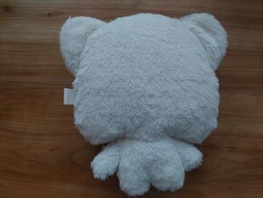 Zánovní plyšák - plyšáček bílá kočička - hračka a talisman - 3