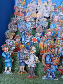 Vyřezávaný betlém železniční - 3