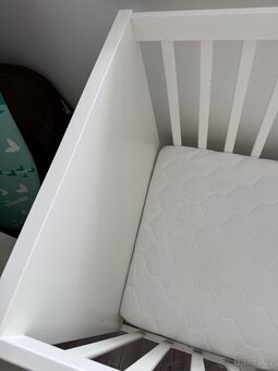 Ikea postýlka stuva s matraci - 3