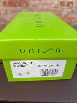 Balerínky - zlaté, kůže - vel. 34 - 3