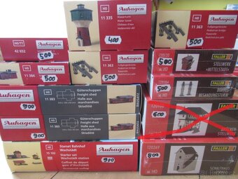 H0 - stavebnice, vyhybky -  železnice , vláčky , mašinky - 3