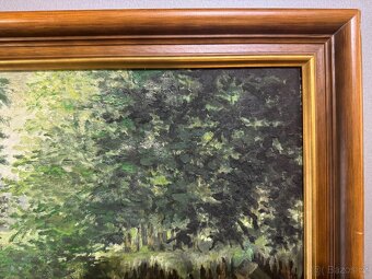 Obraz Krajina s pařezem/ - 3