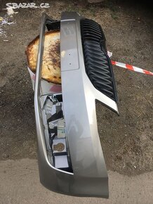 přední nárazník Škoda Octavia 3, III, barva 4K4K - 3