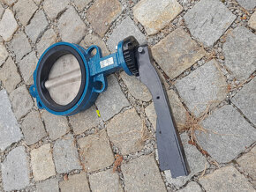 Klapka 150 mm vzduchotechnika, těsnění násypky kotle - 3
