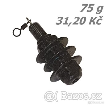 Rybářská krmítka koncová Sendvič válec 55-100 g Sleva 20% - 3