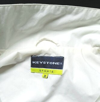 SPORTOVNÍ BÍLÁ BUNDA-KEYSTONE - L /40 - 3