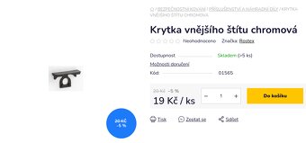 Bezpečnostní kování dveří - klika - 3