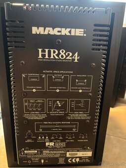 Prodám Mackie HR824 MK1 – profi studiové monitory – TOP stav - 3