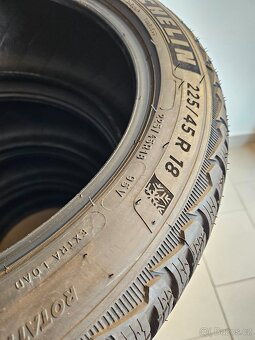 Zimní Michelin 225/45/18 - Zánovní - 3