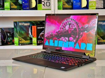 Herní notebook DELL ALIENWARE M17 RTX 2070 | ZÁRUKA - 3