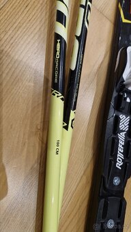 Dětské běžky 120 cm + hůlky - 3