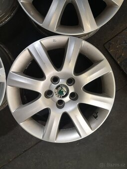 Alu kola 5x100 r15 Škoda - 3