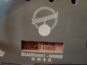 RÁDIO BLAUPUNKT OSTIA TYP 7629230 - 3