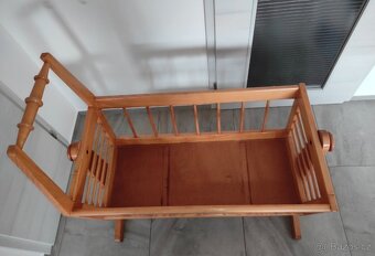 Kolébka pro miminko z jasanu - 3