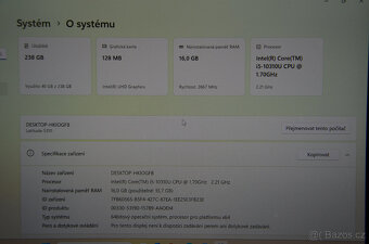 Dell latitude 5310 i5/16GB/SSD 256GB/záruka - 3