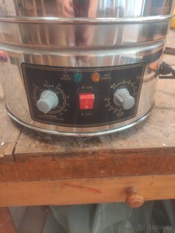 Parní sterilizační autokláv 25l na houby s termostatem - 3