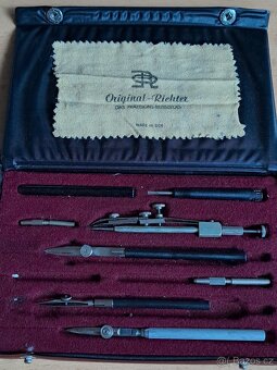 Rýsovací souprava ORIGINAL–RICHTER Das Präcision, DDR - 3