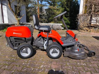 Husqvarna Rider 112C  + vozík Hecht - 3