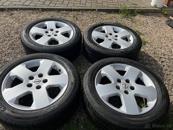4x alu disky 5x110 R16, letní pneu 70% - 3