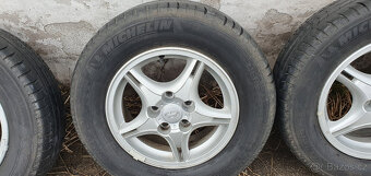 Hyunday 15" Alu Kola+letní pneu 215/65 R-15 - 3