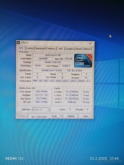 : Intel Core i5 750 - 3